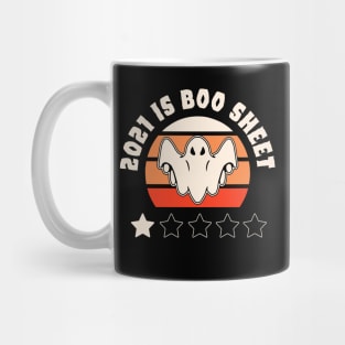 2021 is boo sheet 1 star review Mug